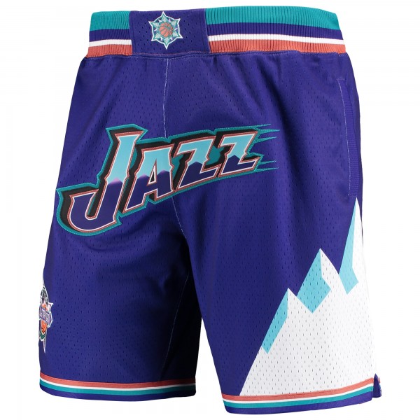Utah Jazz Mitchell & Ness Purple Hardwood Classics 1993 NBA All-Star Weekend Just Don Shorts