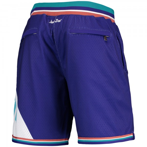 Utah Jazz Mitchell & Ness Purple Hardwood Classics 1993 NBA All-Star Weekend Just Don Shorts