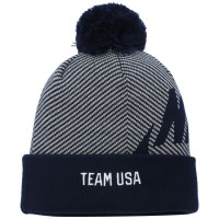 Шапка с помпоном Team USA Nike Futura - Navy/Gray