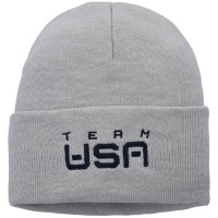 Шапка Team USA Nike Cuffed Knit - Heathered Gray