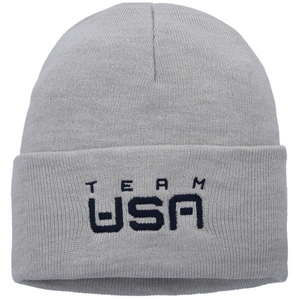Шапка Team USA Nike Cuffed Knit - Heathered Gray