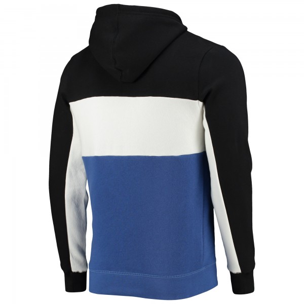 Толстовка флисовая Orlando Magic Junk Food Wordmark Colorblock - Black/White - фирменная одежда NBA