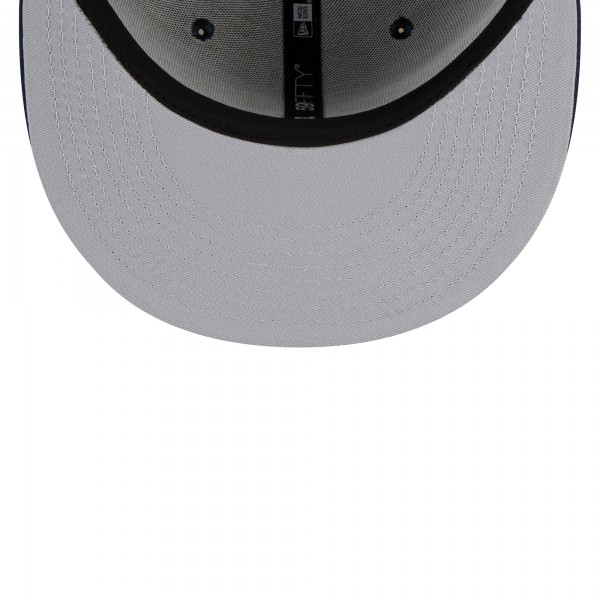Бейсболка Washington Wizards New Era Back Half 59FIFTY - Navy - официальный мерч NBA