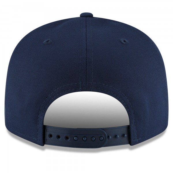 Бейсболка Utah Jazz New Era Back Half 9FIFTY - Navy - официальный мерч NBA