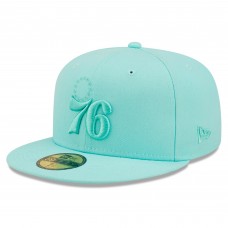 Бейсболка Philadelphia 76ers New Era Color Pack 59FIFTY - Turquoise