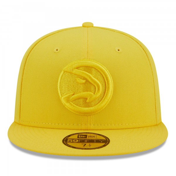 Бейсболка Atlanta Hawks New Era Color Pack 59FIFTY - Yellow