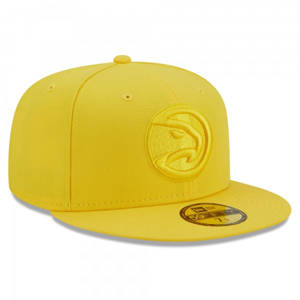 Бейсболка Atlanta Hawks New Era Color Pack 59FIFTY - Yellow