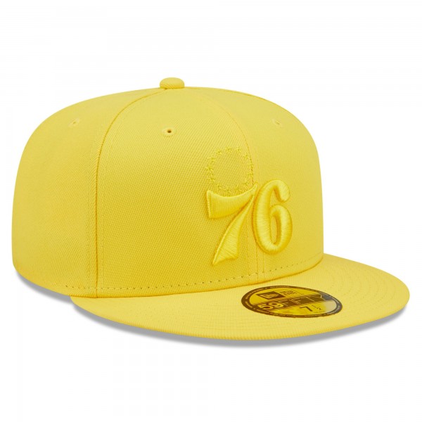 Бейсболка Philadelphia 76ers New Era Color Pack 59FIFTY - Yellow