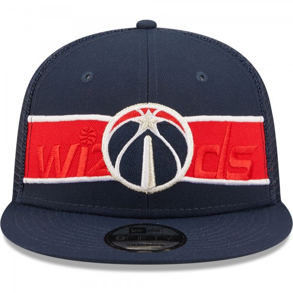Бейсболка Washington Wizards New Era Tonal Band Trucker 9FIFTY - Navy