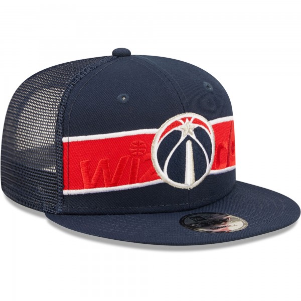 Бейсболка Washington Wizards New Era Tonal Band Trucker 9FIFTY - Navy