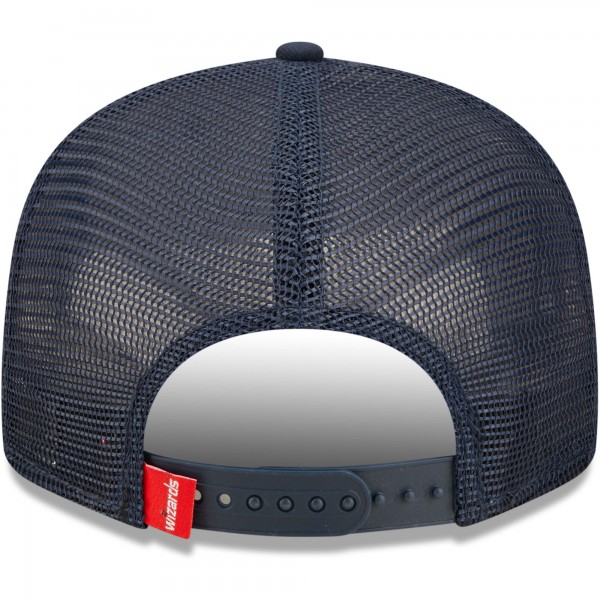 Бейсболка Washington Wizards New Era Tonal Band Trucker 9FIFTY - Navy