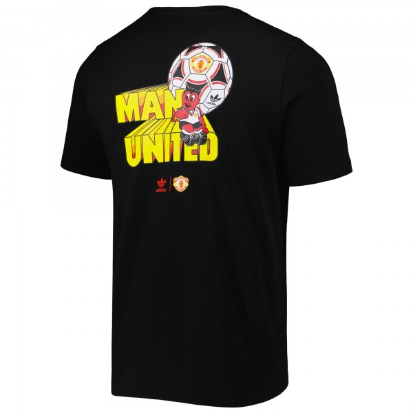 Футболка Manchester United adidas Retro - Black