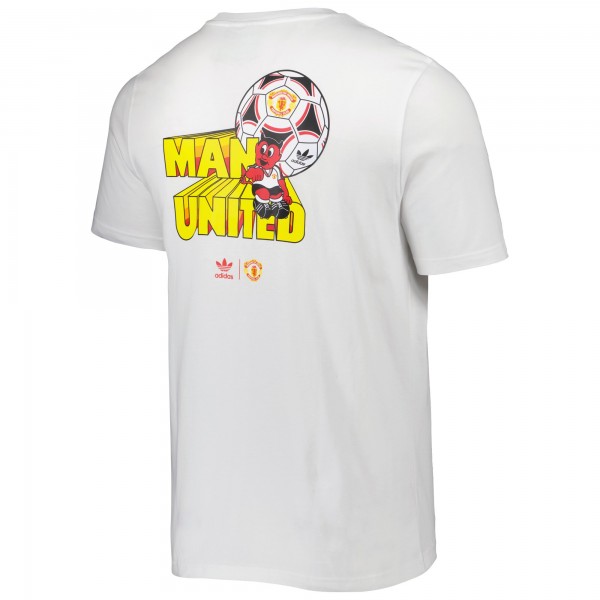 Футболка Manchester United adidas Retro - White