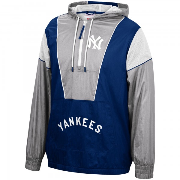 Ветровка на короткой молнии New York Yankees Mitchell & Ness Highlight Reel - Navy