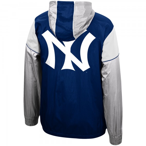 Ветровка на короткой молнии New York Yankees Mitchell & Ness Highlight Reel - Navy