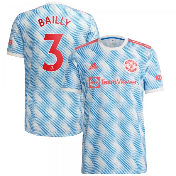 Игровая форма  Eric Bailly Manchester United adidas 2021/22 Away Replica Player - White