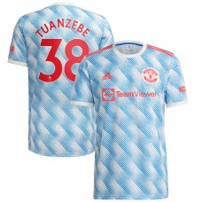 Игровая форма  Axel Tuanzebe Manchester United adidas 2021/22 Away Replica Player - White