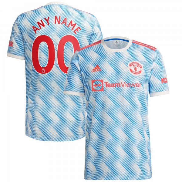 Игровая форма  Manchester United adidas 2021/22 Away Custom Replica - White