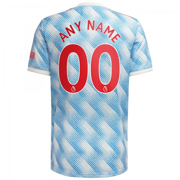 Игровая форма  Manchester United adidas 2021/22 Away Custom Replica - White