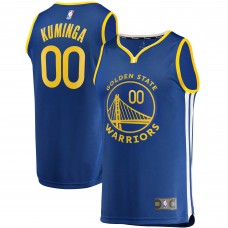 Игровая джерси Golden State Warriors Jonathan Kuminga Fanatics Royal 2021 NBA Draft First Round Pick Fast Break Replica - Icon Edition