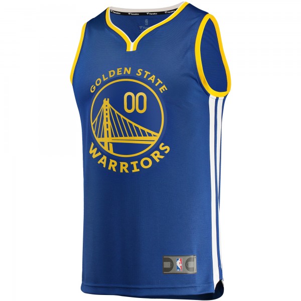 Игровая джерси Golden State Warriors Jonathan Kuminga Fanatics Royal 2021 NBA Draft First Round Pick Fast Break Replica - Icon Edition