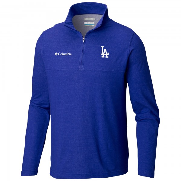 Кофта на короткой молнии Los Angeles Dodgers Columbia Rugged Ridge - Royal