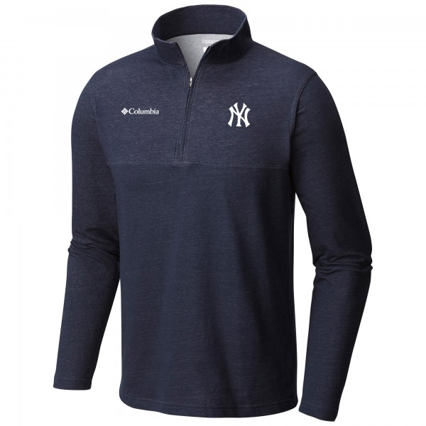 Кофта на короткой молнии New York Yankees Columbia Rugged Ridge - Navy