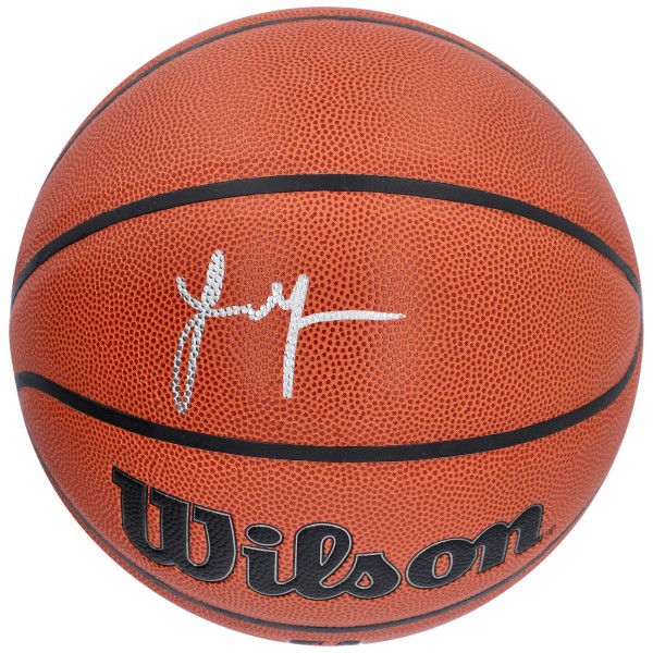 Баскетбольный мяч Jalen Green Houston Rockets Fanatics Authentic Autographed Wilson Authentic Series Indoor/Outdoor