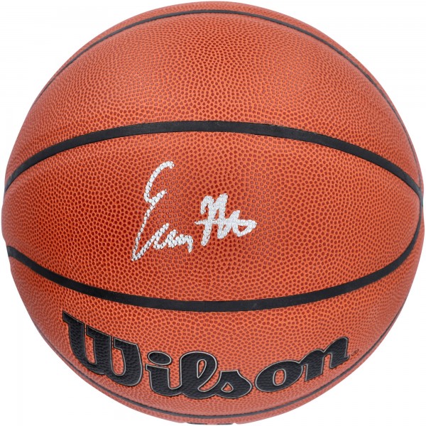 Баскетбольный мяч Evan Mobley Cleveland Cavaliers Fanatics Authentic Autographed Wilson Authentic Series Indoor/Outdoor