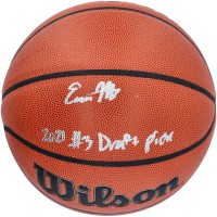 Баскетбольный мяч Evan Mobley Cleveland Cavaliers Fanatics Authentic Autographed Wilson Authentic Series Indoor/Outdoor with 2021 #3 Pick Inscription