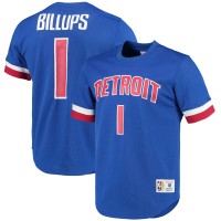 Футболка Chauncey Billups Detroit Pistons Mitchell & Ness 2003 Mesh - Blue