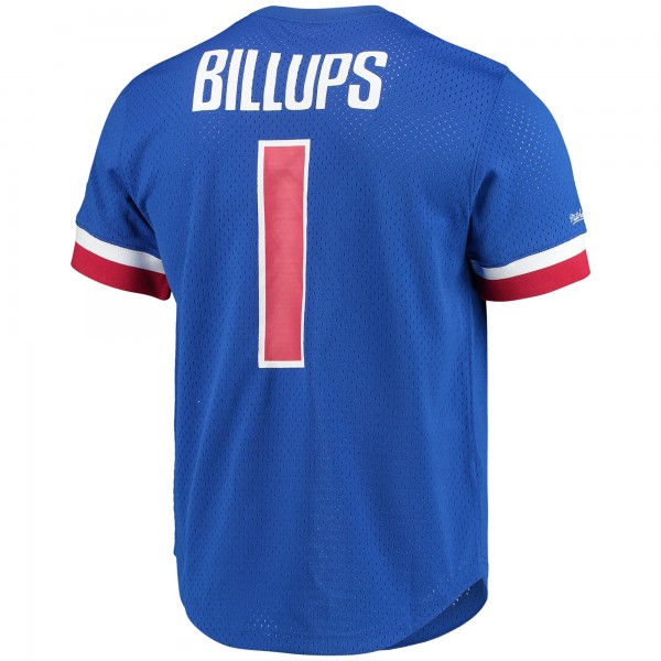 Футболка Chauncey Billups Detroit Pistons Mitchell & Ness 2003 Mesh - Blue
