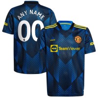 Игровая форма  Manchester United adidas 2021/22 Third Replica Custom - Blue