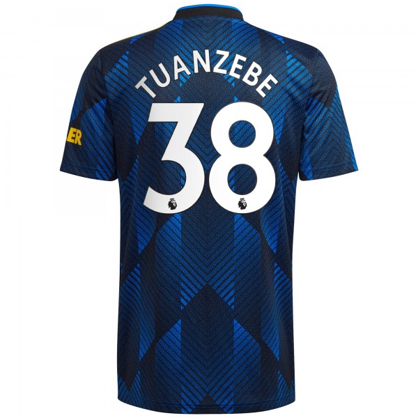 Игровая форма  Axel Tuanzebe Manchester United adidas 2021/22 Third Replica Player - Blue