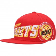 Бейсболка Houston Rockets Mitchell & Ness Cooperstown Collection The Grid - Red