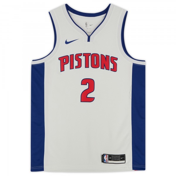 Autographed Detroit Pistons Cade Cunningham Fanatics Authentic White Nike Association Edition Swingman Jersey