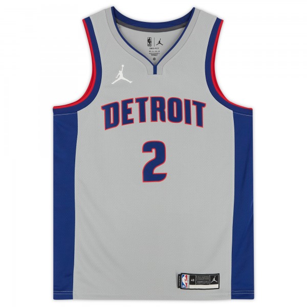 Autographed Detroit Pistons Cade Cunningham Fanatics Authentic Gray Jordan Brand Statement Edition Swingman Jersey