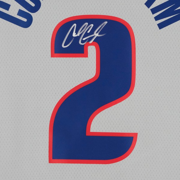 Autographed Detroit Pistons Cade Cunningham Fanatics Authentic Gray Jordan Brand Statement Edition Swingman Jersey
