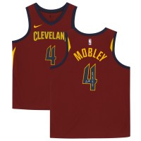 Autographed Cleveland Cavaliers Evan Mobley Fanatics Authentic Wine Nike Swingman Jersey with 2021 #3 Pick Inscription