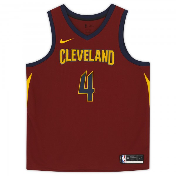 Autographed Cleveland Cavaliers Evan Mobley Fanatics Authentic Wine Nike Swingman Jersey with 2021 #3 Pick Inscription