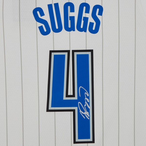 Autographed Orlando Magic Jalen Suggs Fanatics Authentic Nike White Association Swingman Jersey