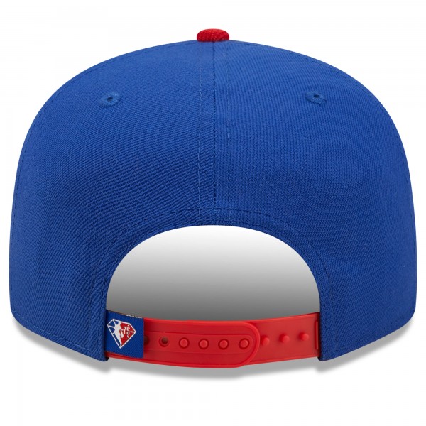 Бейсболка Philadelphia 76ers New Era 2022 NBA All-Star Game Script 9FIFTY - Royal