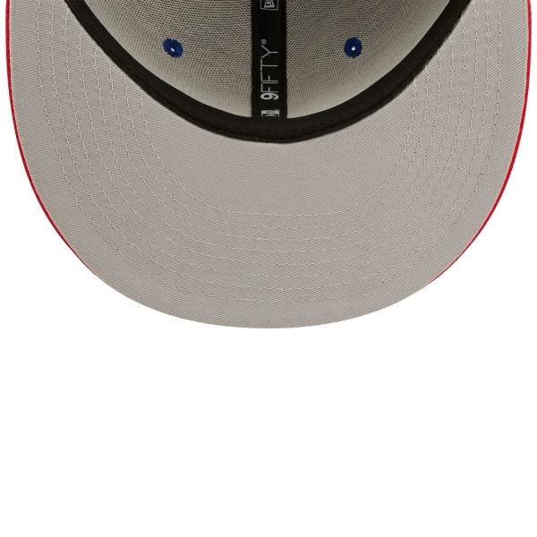 Бейсболка Philadelphia 76ers New Era 2022 NBA All-Star Game Script 9FIFTY - Royal