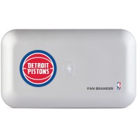 Аккумулятор и санитайзер Detroit Pistons PhoneSoap 3 UV Phone - White