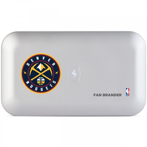 Аккумулятор и санитайзер Denver Nuggets PhoneSoap 3 UV Phone - White
