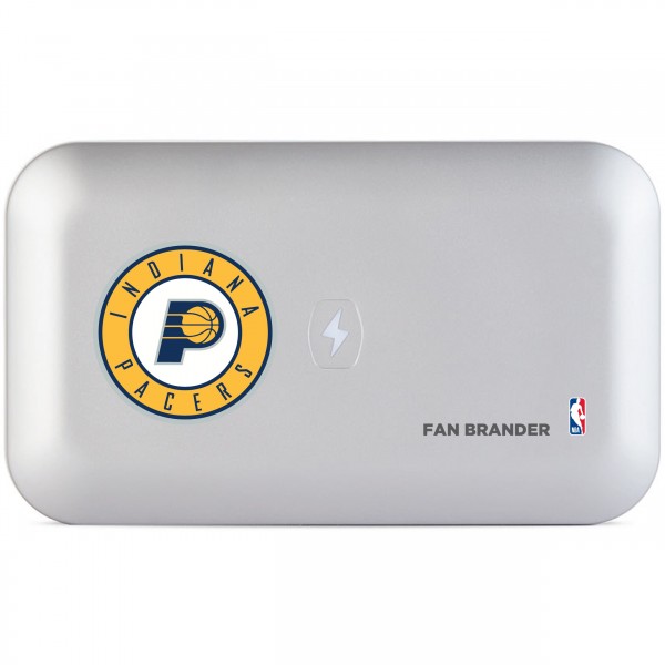 Indiana Pacers PhoneSoap 3 UV Phone Sanitizer & Charger - White