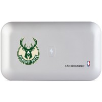 Аккумулятор и санитайзер Milwaukee Bucks PhoneSoap 3 UV Phone - White