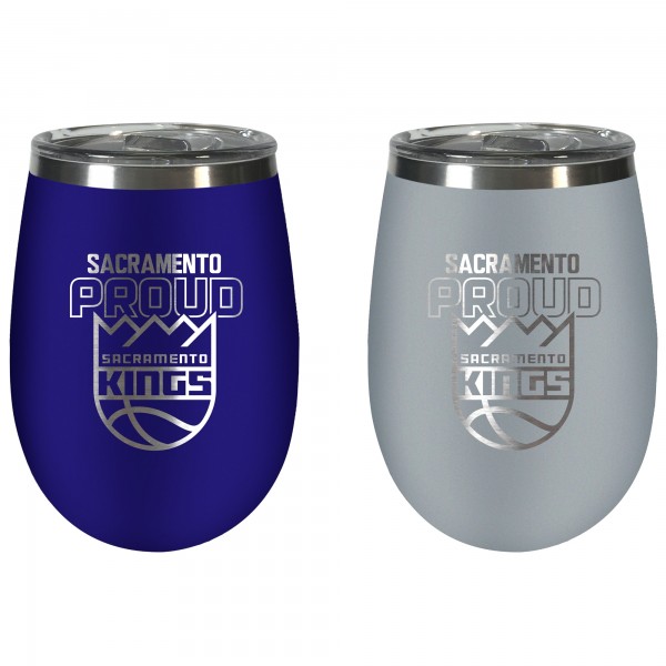 Набор винных бокалов Sacramento Kings Team Colors