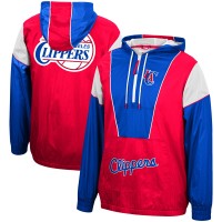Куртка с капюшоном LA Clippers Mitchell & Ness Hardwood Classics Highlight Reel Windbreaker - Red/Royal
