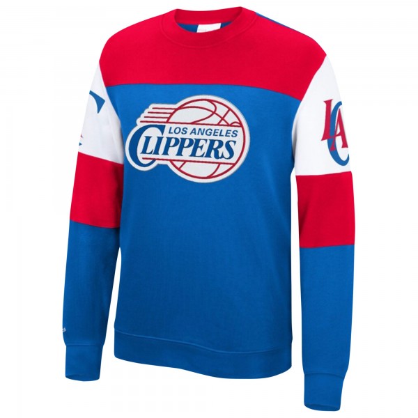 Кофта флисовая LA Clippers Mitchell & Ness Perfect Season - Royal
